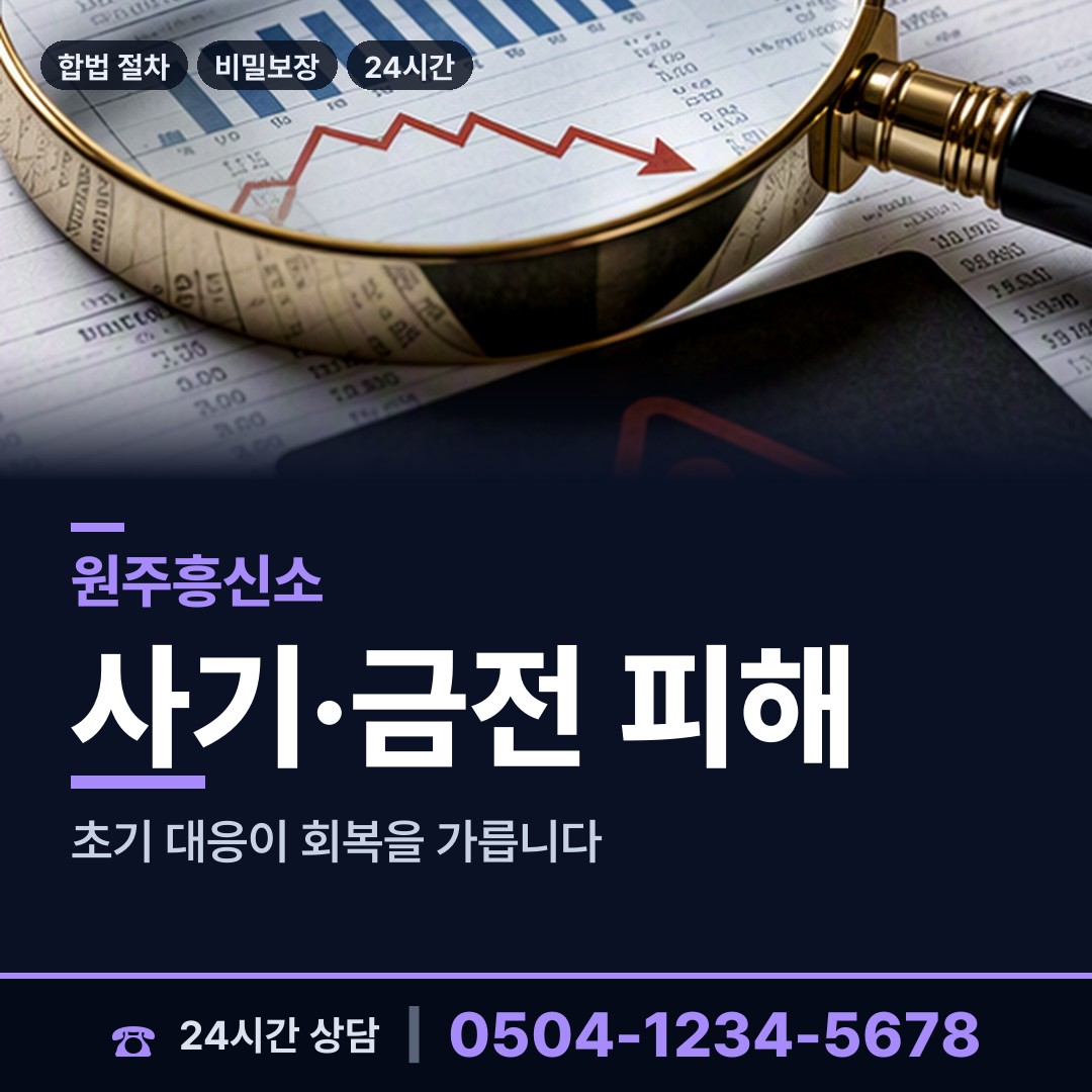 원주 원인동 횡령조사 상담 안내